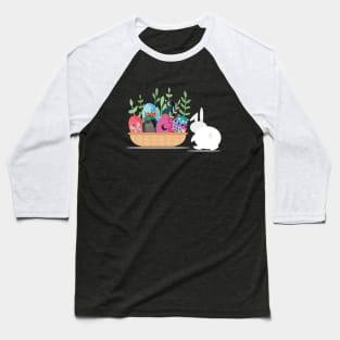 happy easter bunny basket Baseball T-Shirt